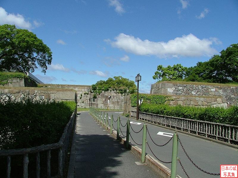 The ruins of Second enclosure East gate