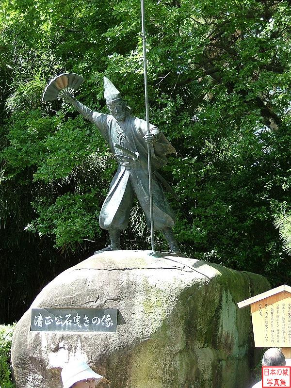 名古屋城 東南隅櫓 清正公石曳きの像