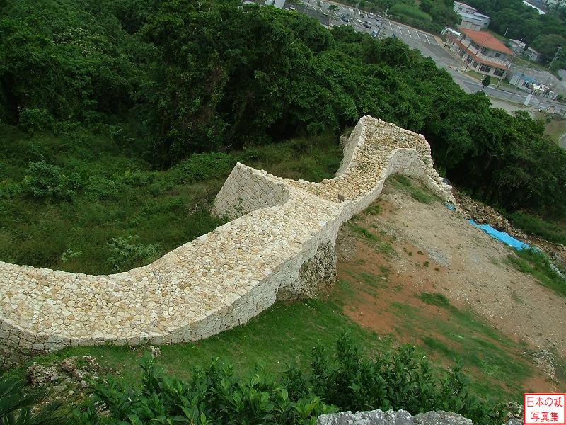 四の郭の復元石垣