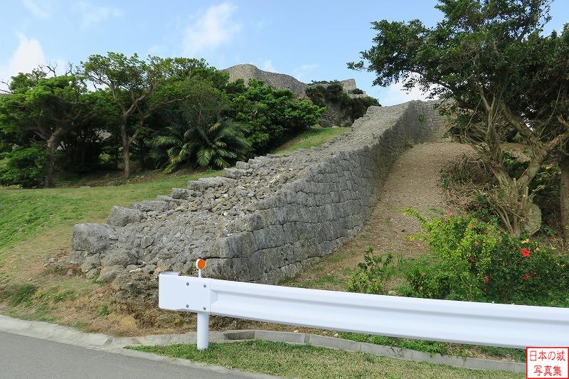 Katsuren Castle Forth enclosure Nishihara ujyou