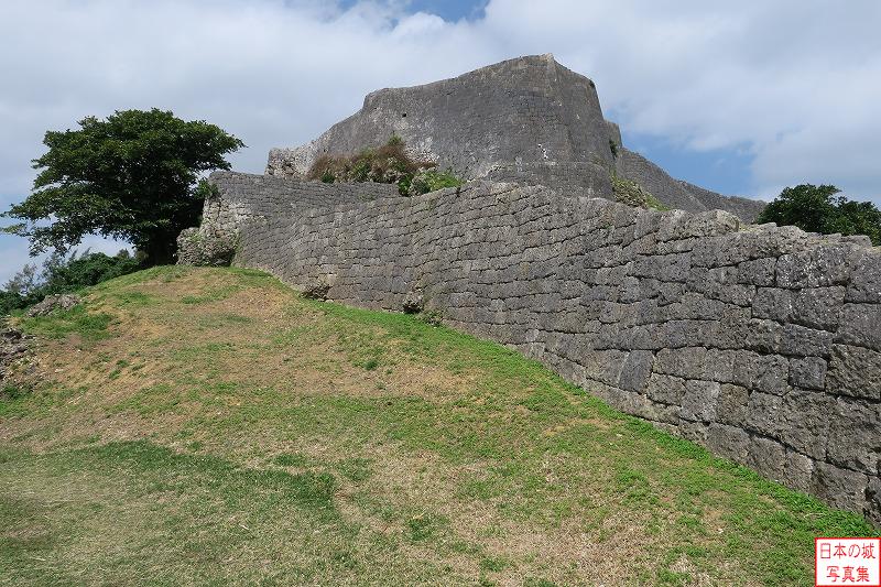 Katsuren Castle Forth enclosure Haebaru ujyou