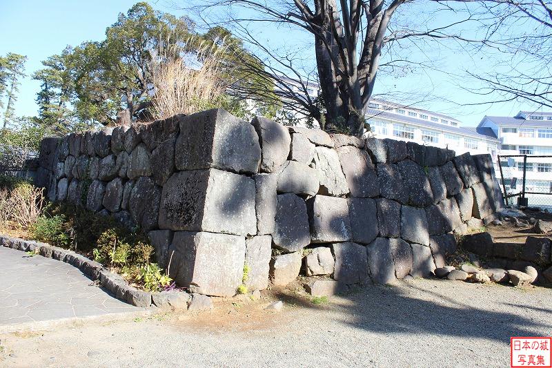 Odawara Castle The ruins of Hakone gate