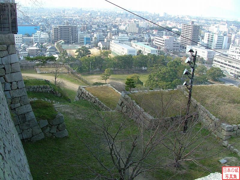 Marugame Castle Back gate of Second enclosure