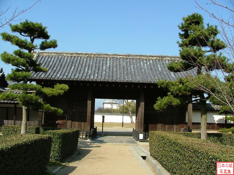 Marugame Castle Main gate of palace