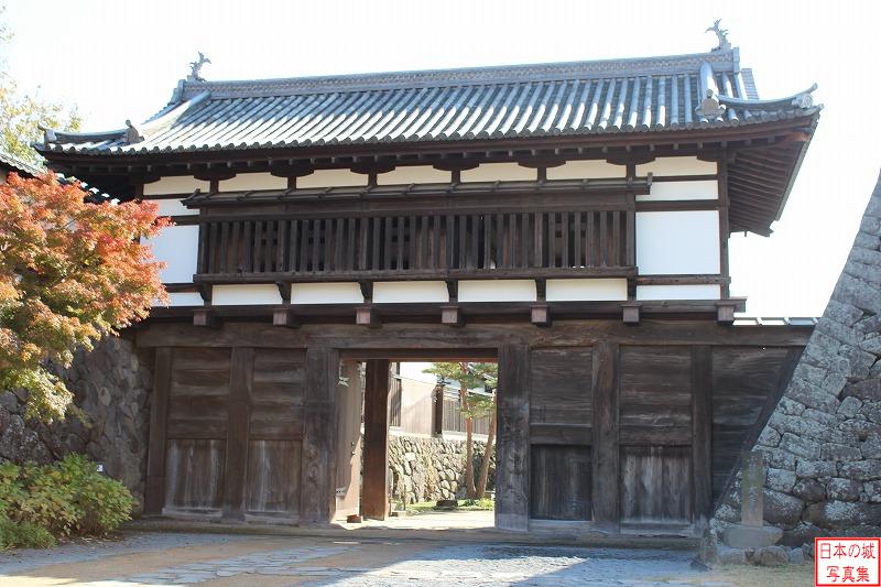 Komoro Castle Inside of Main gate