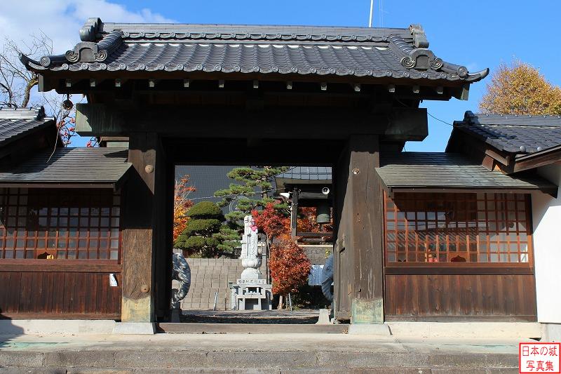 Komoro Castle Relocated gate (Main gate of Shougen-in temple)