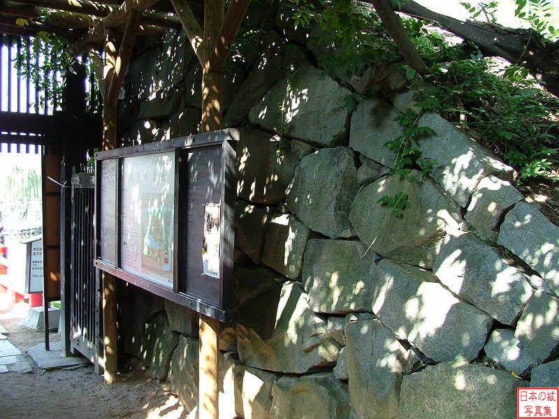 松本城 埋の橋 埋門跡