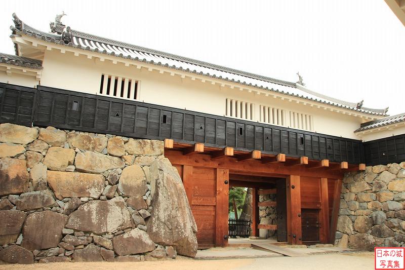 Matsumoto Castle Turret gate of Taiko gate
