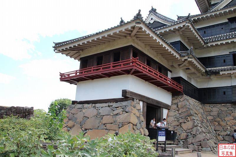 Matsumoto Castle Tsukimi turret and Tatsumi turret