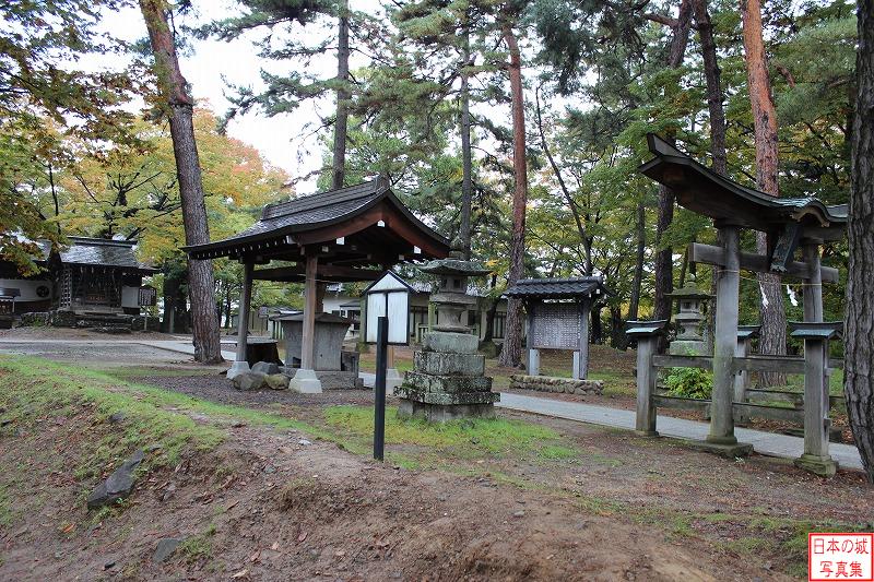松代城 川中島古戦場 古戦場に建つ八幡社