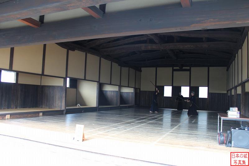 松代城 旧文武学校 槍術所。文武学校で最初に建てられた建物。