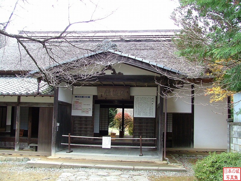 Takato Castle Third enclosure and Shintoku-kan