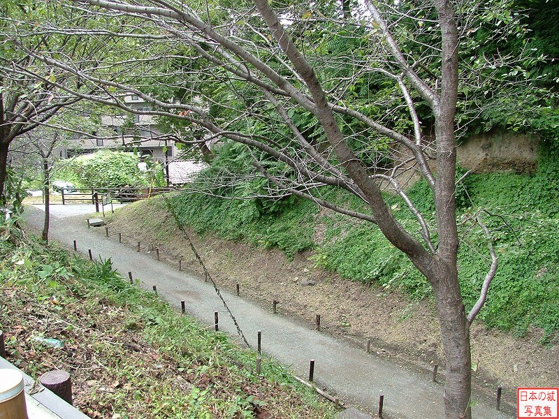 上田城 二の丸堀