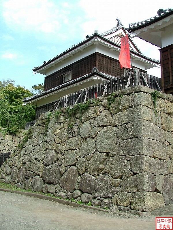 上田城 北櫓 本丸側から見る北櫓