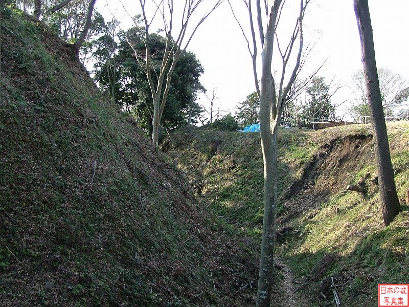 Koukokuji Castle Big dry moat
