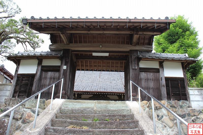 Fukuchiyama Castle Relocated gate (Main gate of Chome temple)