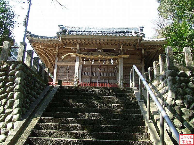 Takatenjin Castle Takaten shrine