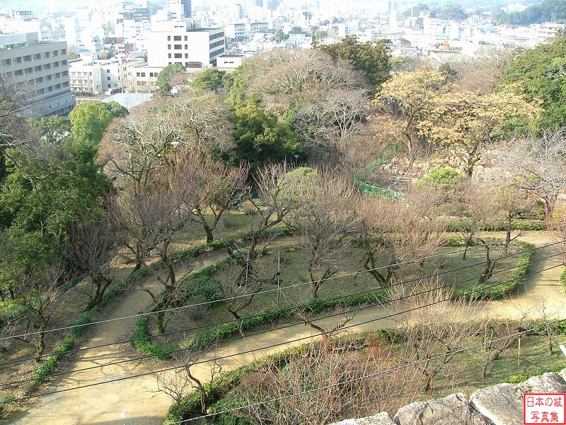 Kouchi Castle Ume-no-dan