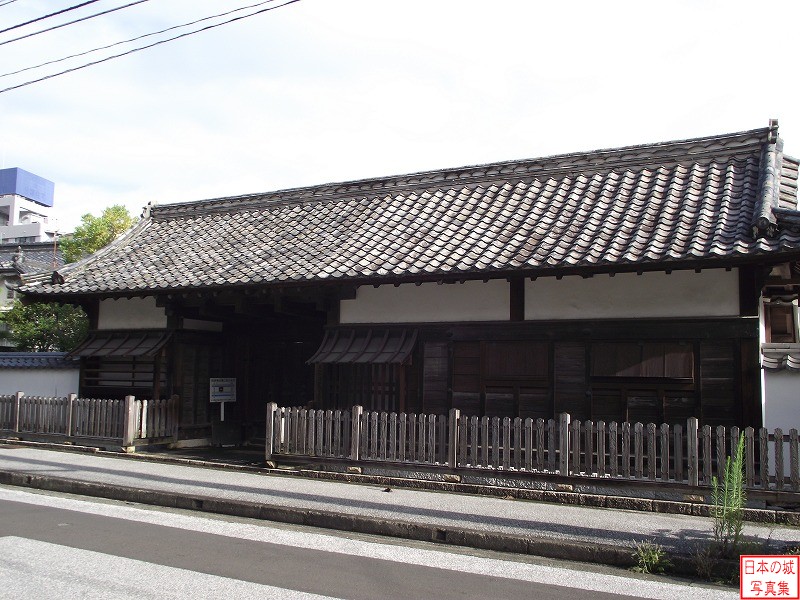 Kouchi Castle Okawa-suji Samurai residence