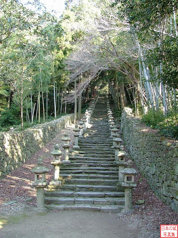 Kaneishi Castle Sou clan's Graveyard