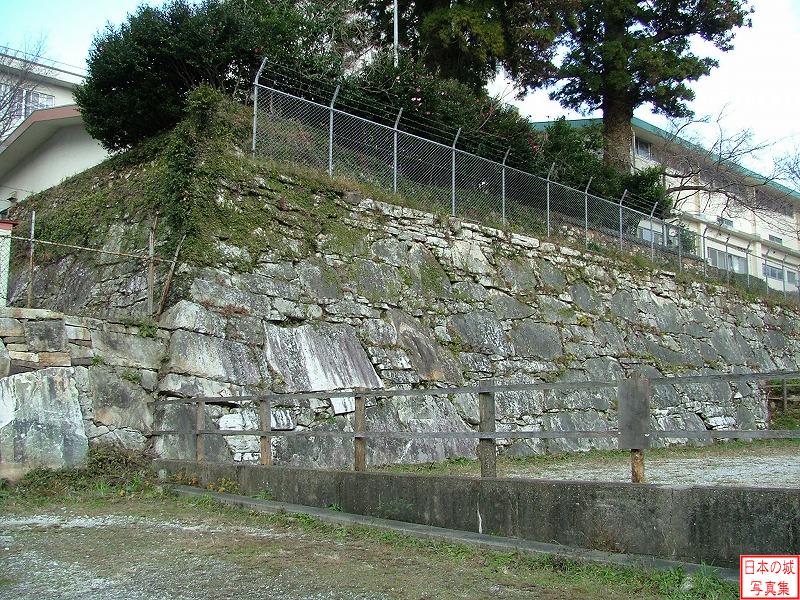 桟原城跡の石垣