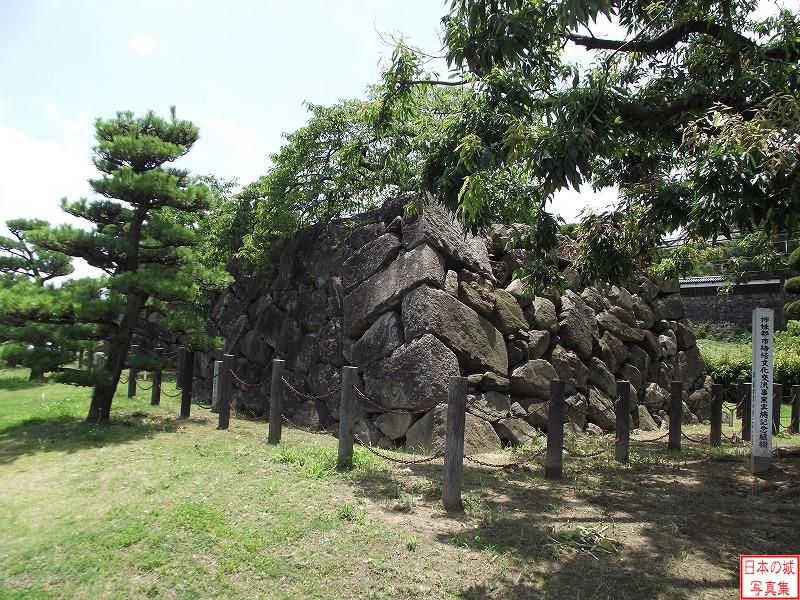 桜御門跡の石垣