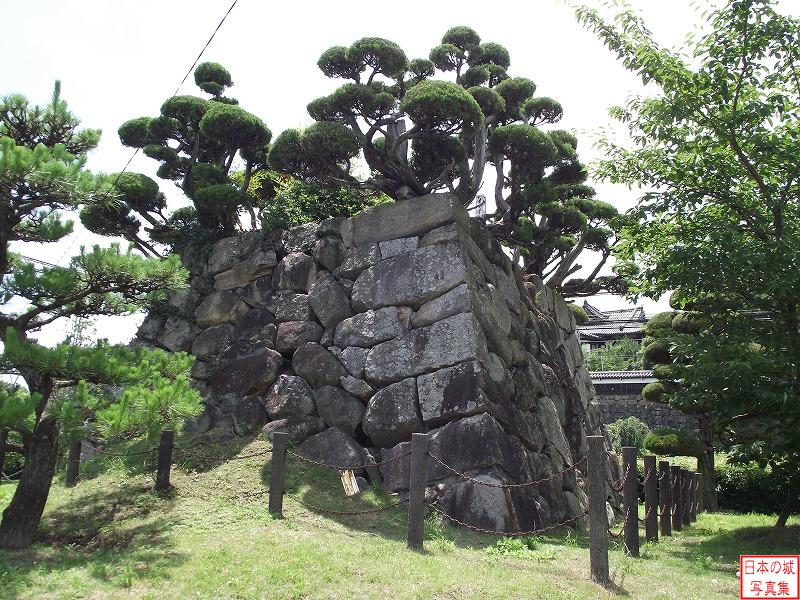 Yamato Koriyama Castle The ruins of Sakura gate